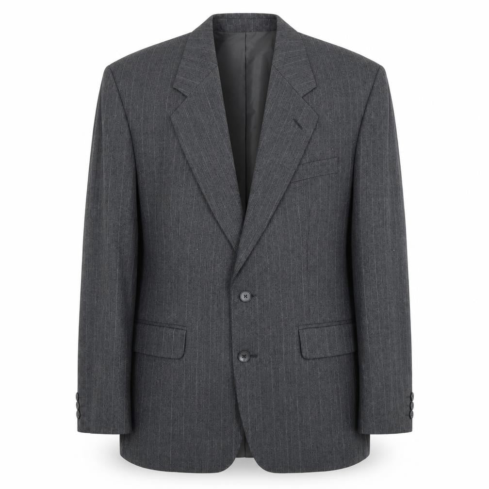 Dunn & Co Men's Grey Blazer 42 Classic Striped Jacket