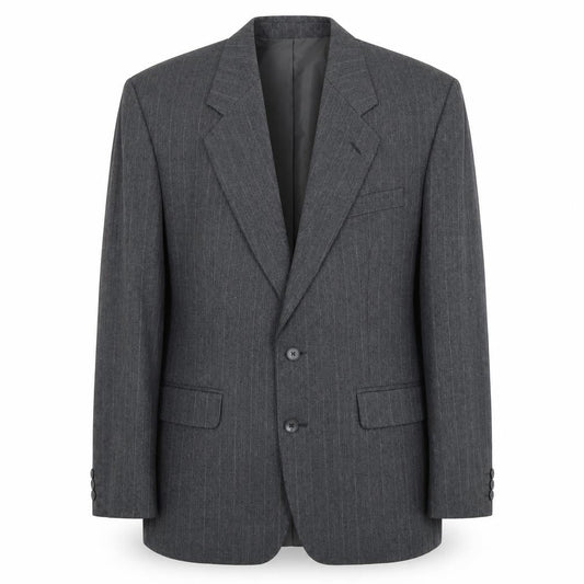 Dunn & Co Men's Grey Blazer 42 Classic Striped Jacket