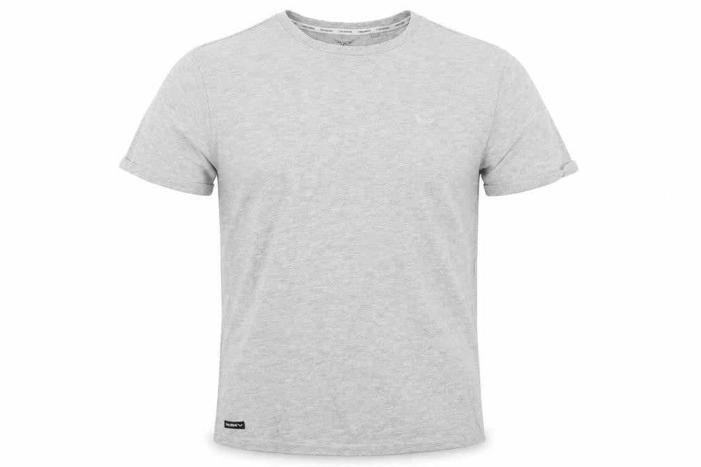 Threadbare Men's Grey T-Shirt, Size L, Short Sleeve Crew Neck