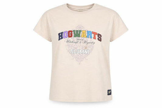 Marks & Spencer Girls Beige Harry Potter T-Shirt Size 10