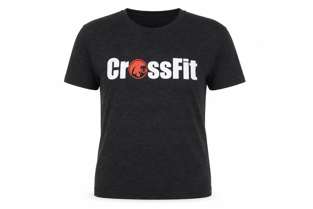 Bella + Canvas Unisex Grey CrossFit T-Shirt, S