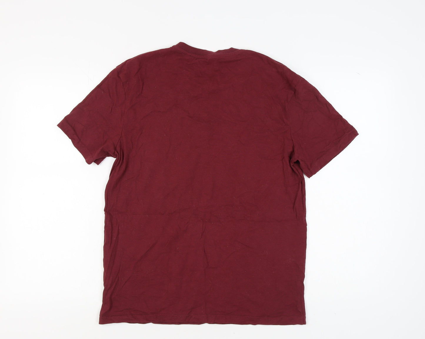 Next Men's Red M Graphic T-Shirt - Check Out My Six Pack