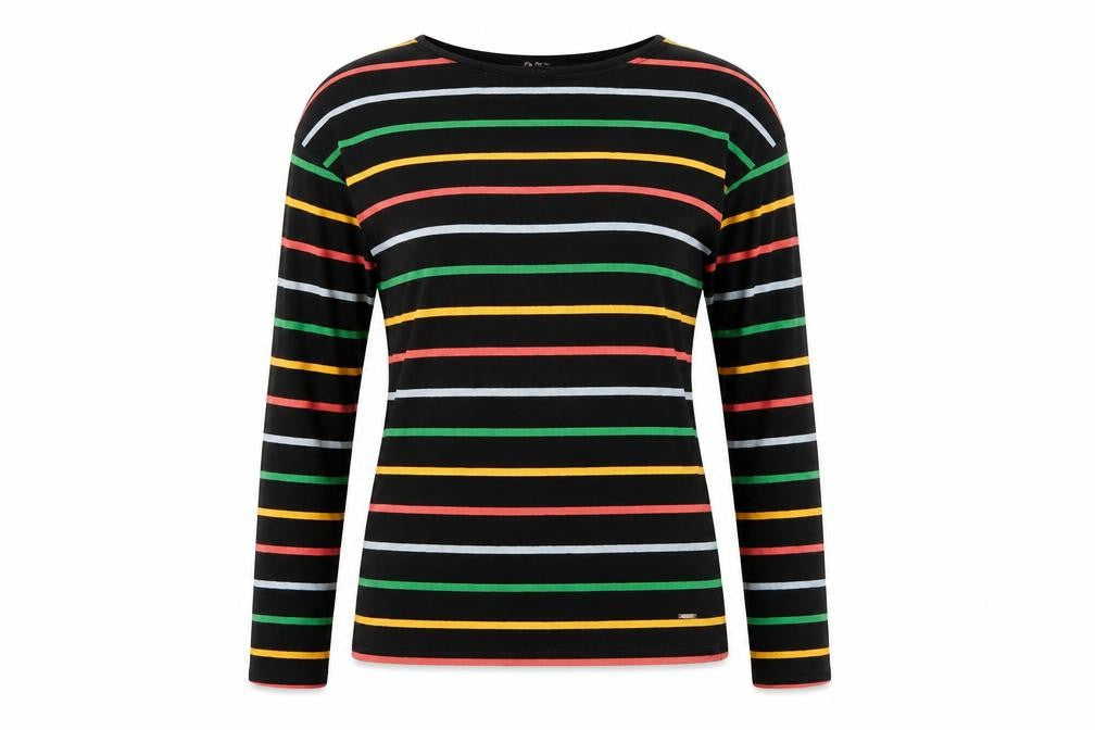 Pepe Jeans Women's Multicoloured XS Striped T-Shirt