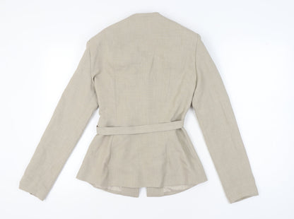 PRETTYLITTLETHING Label Women's Beige Blazer, Size 8