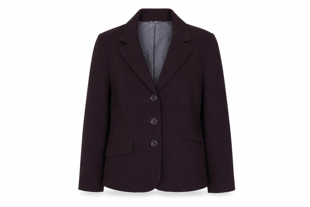 Isle Women's Purple Blazer Size 16 Regular Lined