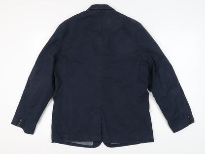 Ben Sherman Men's Blue Blazer, Size XL.