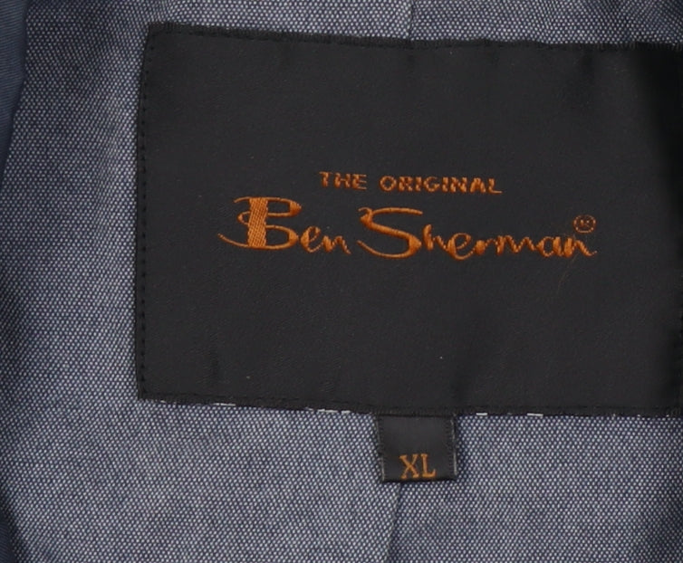 Ben Sherman Men's Blue Blazer, Size XL.