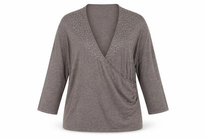 Windsmoor Women's Brown Wrap Jumper XL