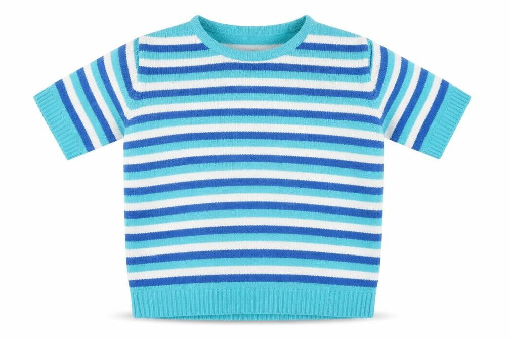 Honor Millburn Women's Blue Striped Pullover Jumper M