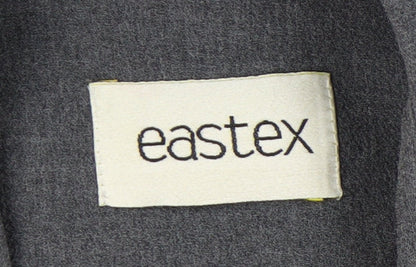 Eastex Women's Grey Button-Up Shirt - Size 10