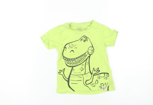 Disney Pixar Unisex Green Toy Story T-Shirt 12-18 Months