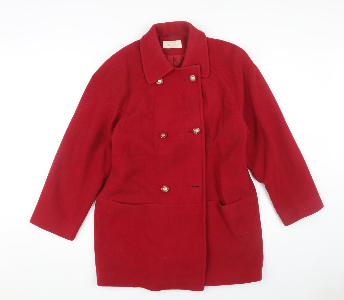 Eastex Women's Red Wool Coat Size 12