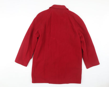Eastex Women's Red Wool Coat Size 12