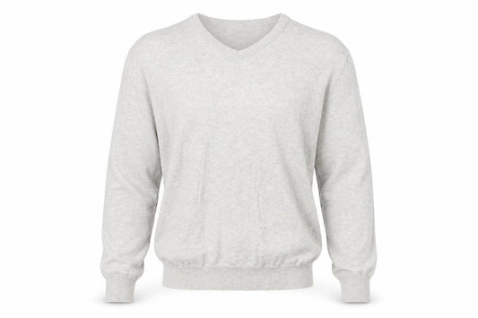 Jeff Banks Men's Beige V-Neck Pullover Jumper M