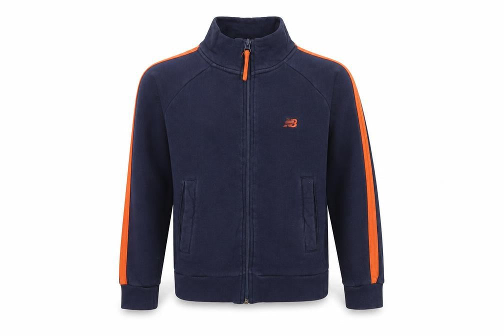 New Balance Boys Blue XS Full Zip Sweatshirt