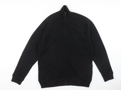 Great Plains Men's Black Full Zip Jumper L