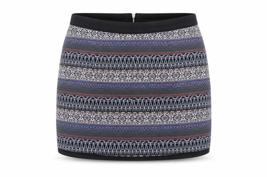 Lottie Women's Geometric Skirt, Size 14, Multicoloured
