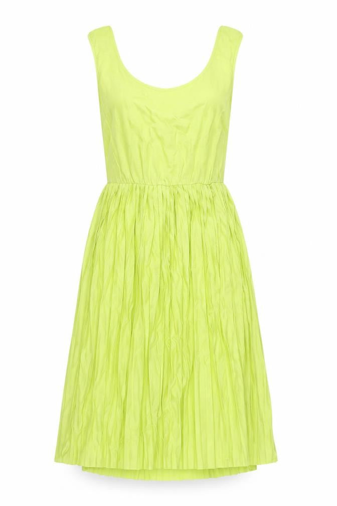 Marks & Spencer Women's Green Dress, Size 8, Sleeveless