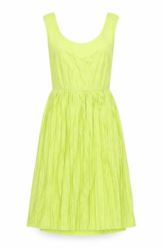 Marks & Spencer Women's Green Dress, Size 8, Sleeveless