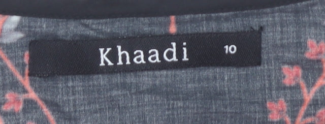 Khaadi Women's Multicoloured Geometric Dress Size 10