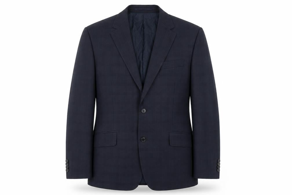 Daniel Hechter Men's Blue Check Blazer, 42