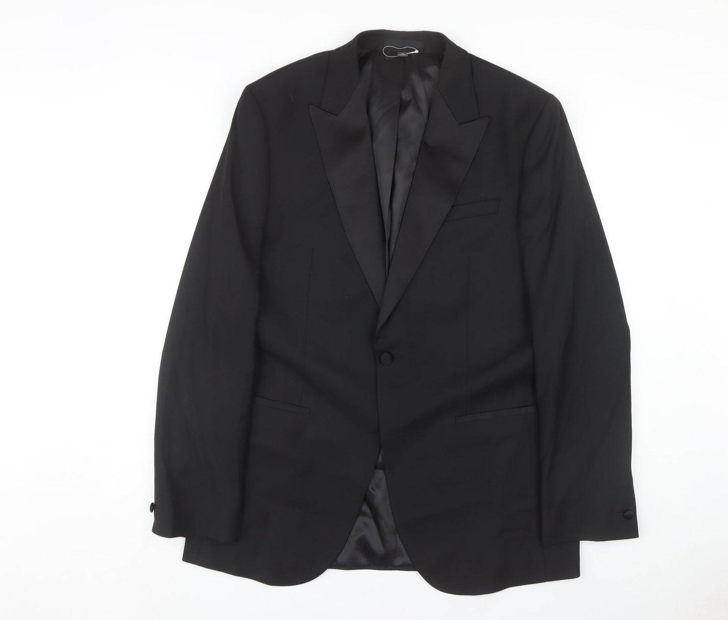 Marks and Spencer Men's Black Tuxedo Blazer 40L