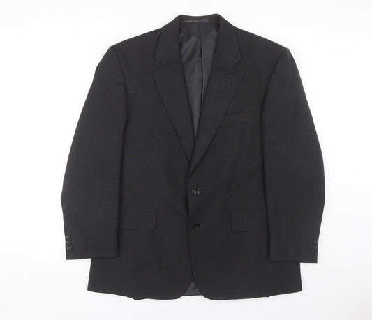 Simon Taylor Men’s Black Suit Jacket 42 Short