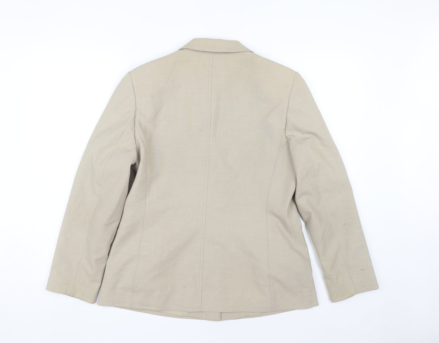 Anne Brooks Women's Beige Petite Blazer Size 12