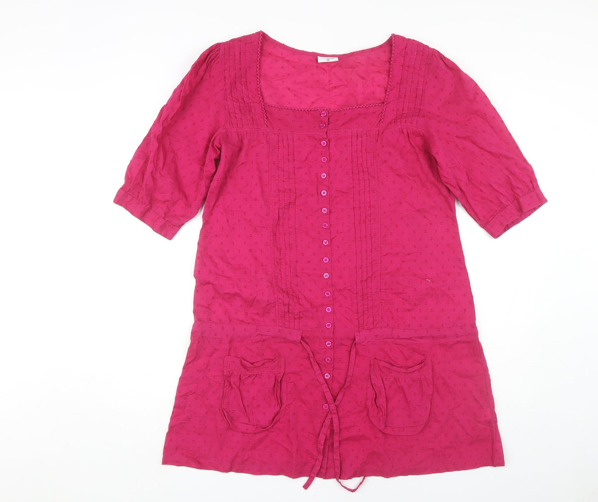 Ethel Austin Women's Pink Dress Size 14