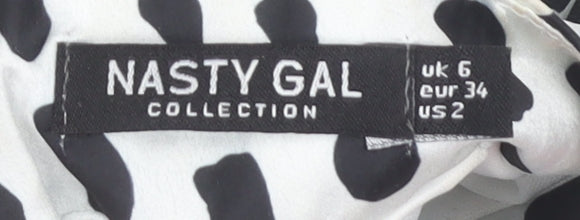 Nasty Gal Women's Multicoloured Animal Print Dress