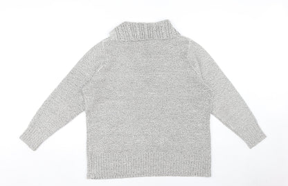 Bonmarché Women's Grey Large Pullover Jumper