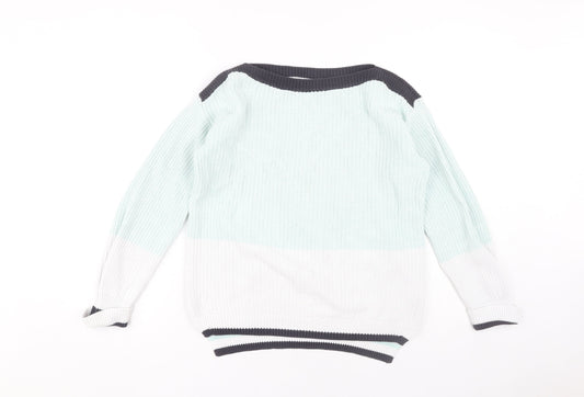 Marks and Spencer Women Multicoloured S Pullover Jumper