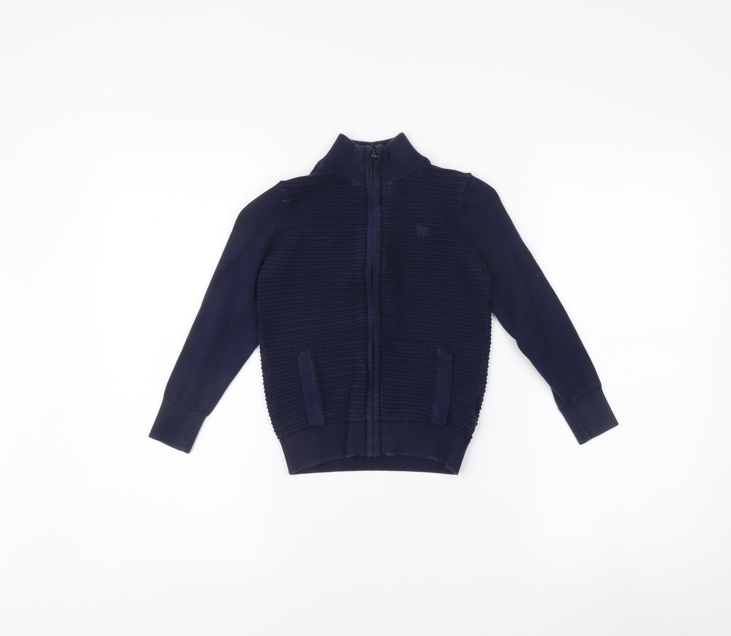 Jasper Conran Boys Blue Cotton Jacket Size 5-6 Years