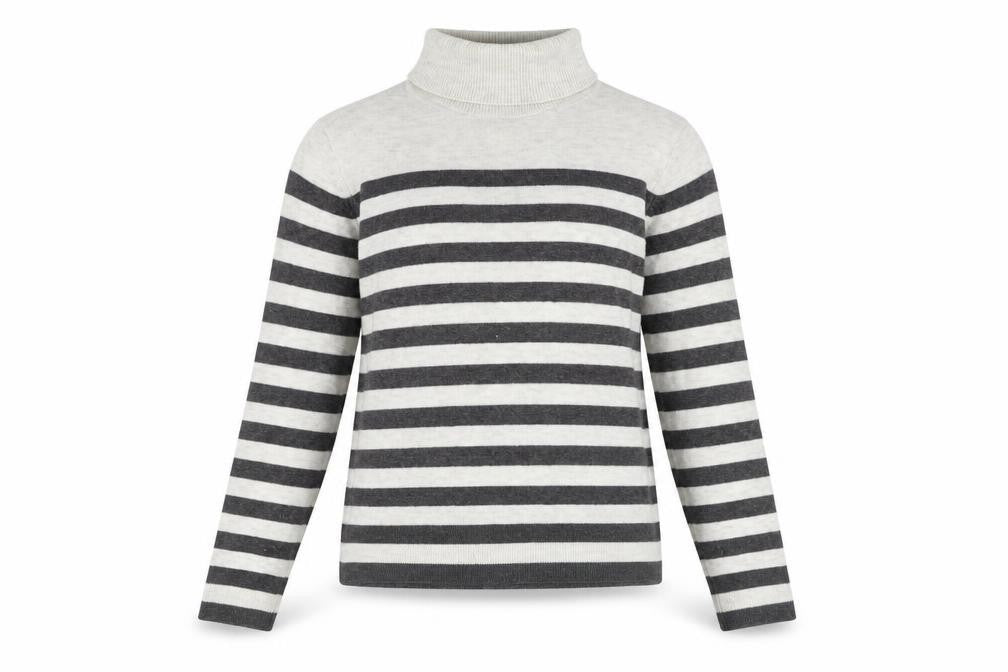 Marks & Spencer Women’s Striped Roll Neck Jumper S
