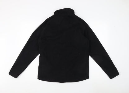 Gelert Womens Black Full Zip Jacket Size 12