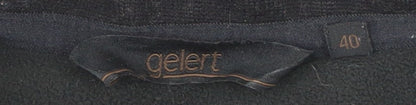 Gelert Womens Black Full Zip Jacket Size 12