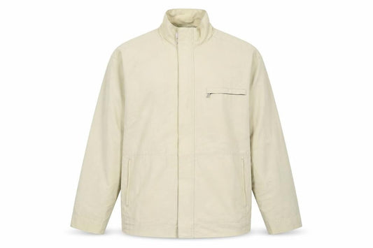 Jeff Banks Men's Beige Windbreaker Jacket M