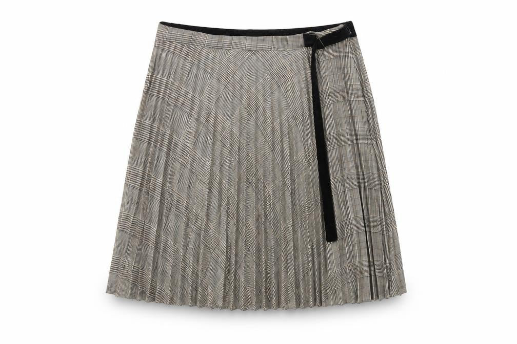 Next Women's Multicoloured Pleated Skirt 10XL