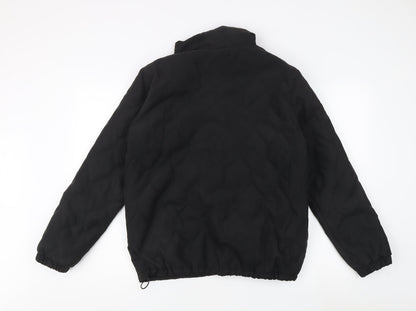 Back view of Jacqueline de Yong Women's Black Quilted Jacket XL