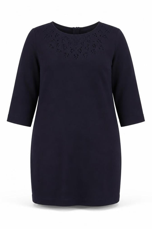 Laura Ashley Women's Black Sheath Dress Size 16