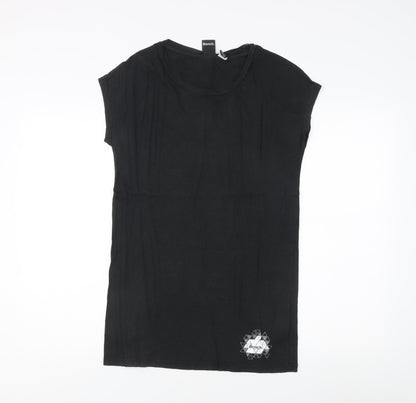 Bench Women's Black Basic T-Shirt Size S