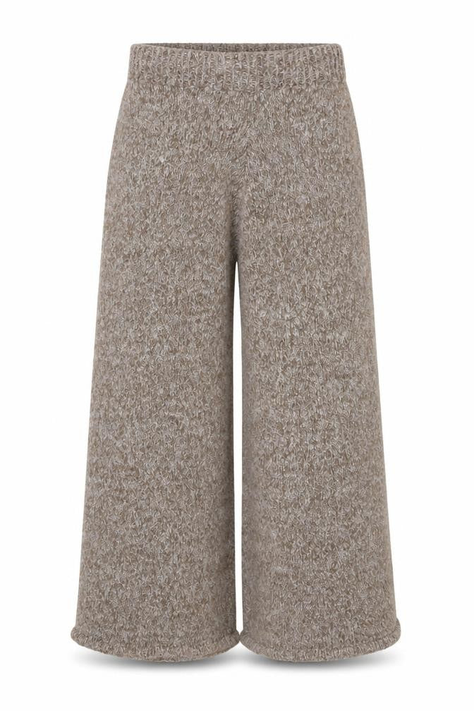 Wild Flower Women's Grey Wide-Leg Trousers M/L