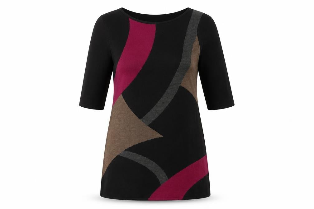 Wallis Petite Women's Black Tunic Jumper, M