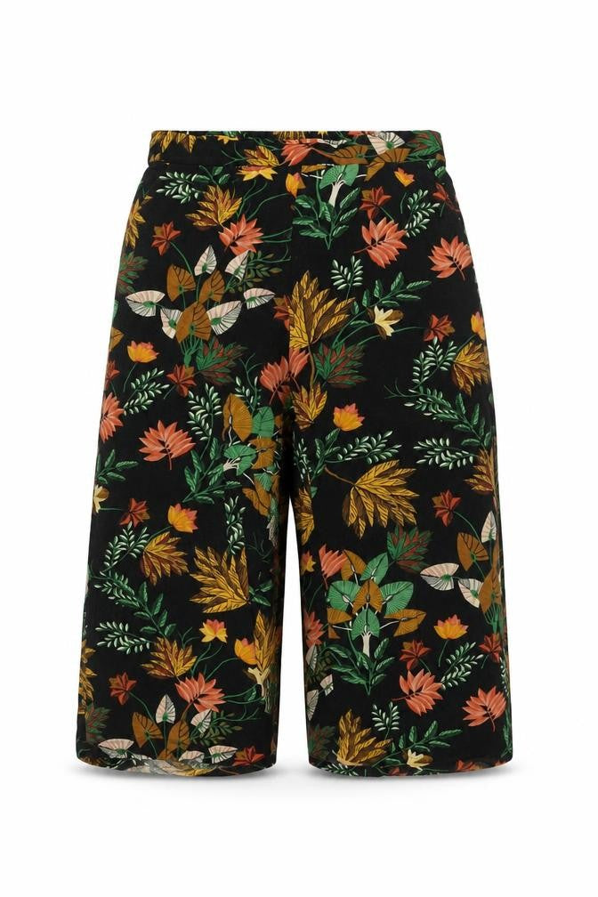 Warehouse Women's Multicoloured Cropped Trousers