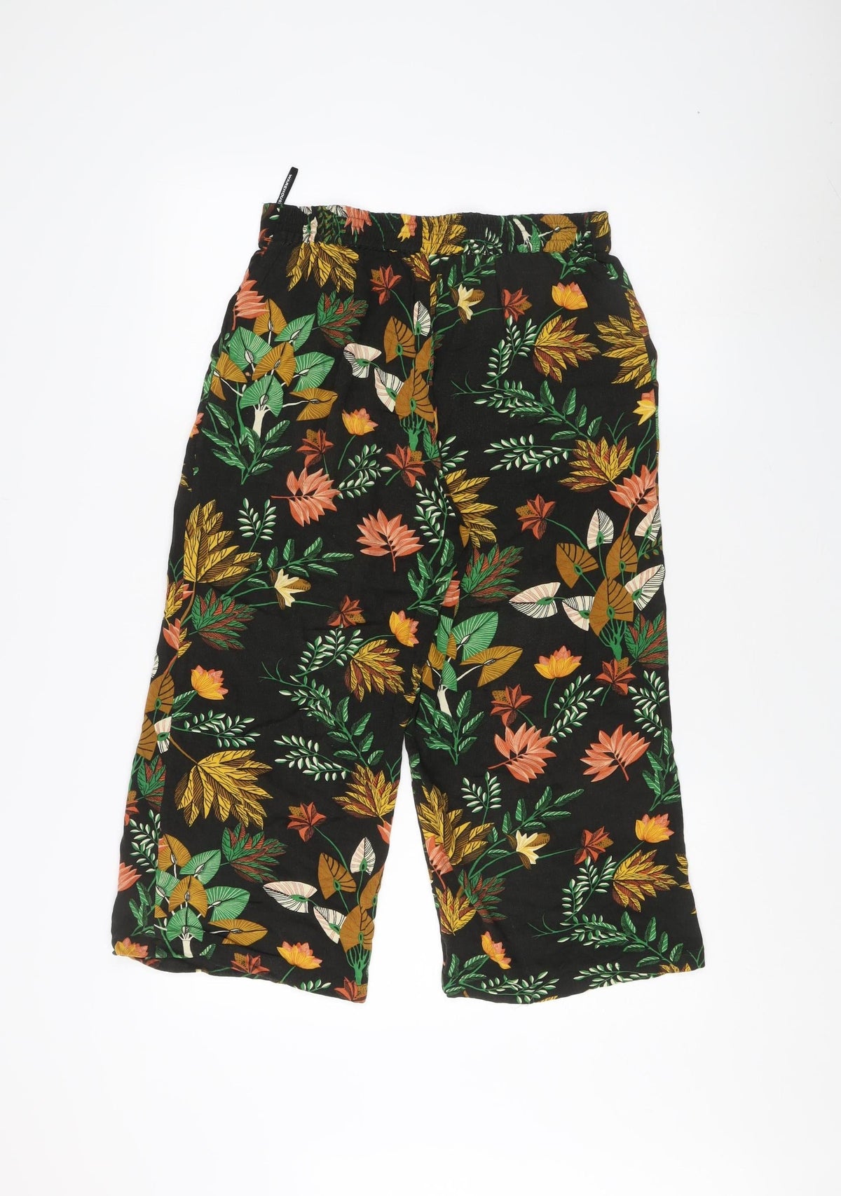 Warehouse Women's Multicoloured Cropped Trousers