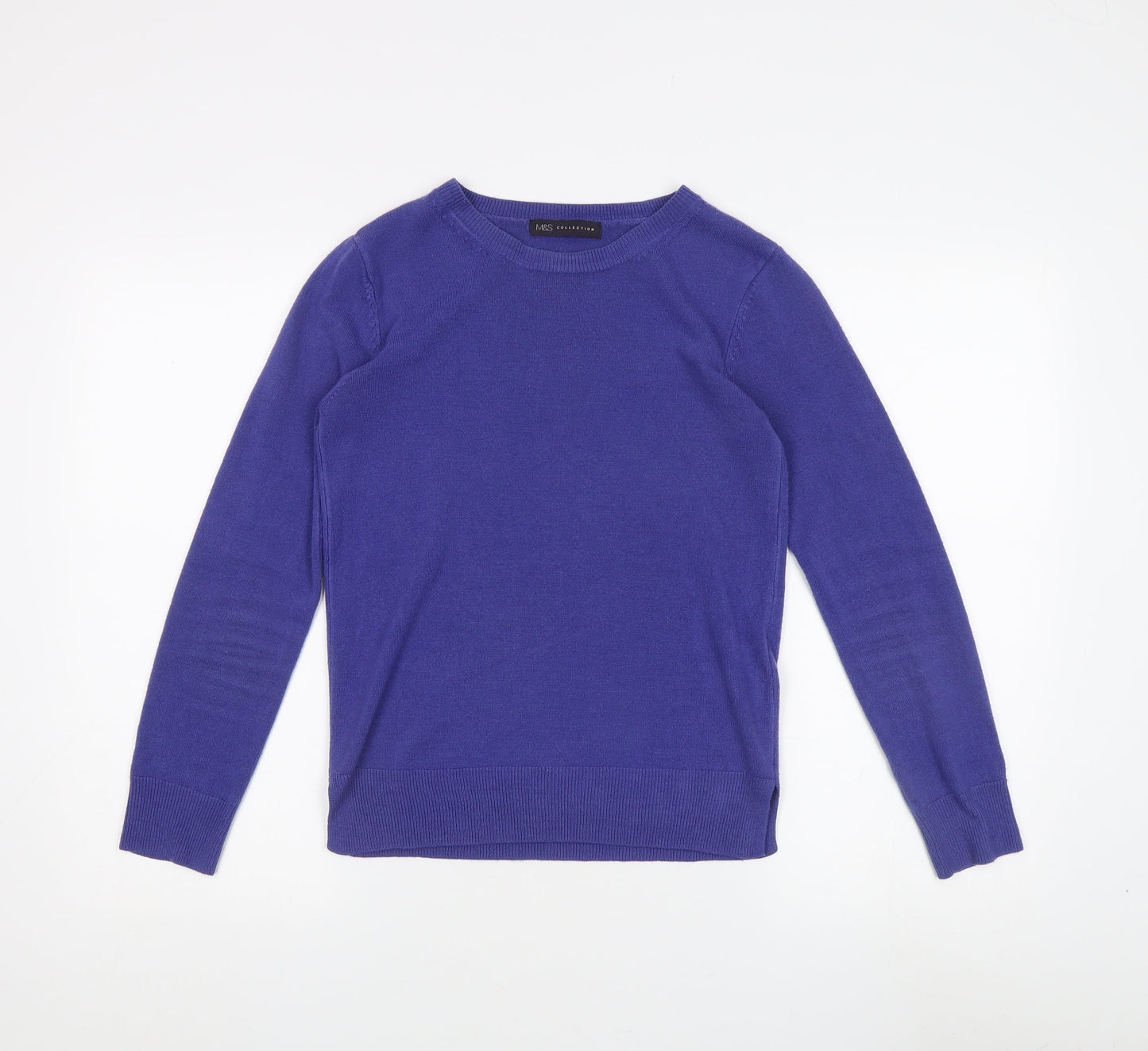 Marks and Spencer Women's Purple Pullover Jumper Size 8