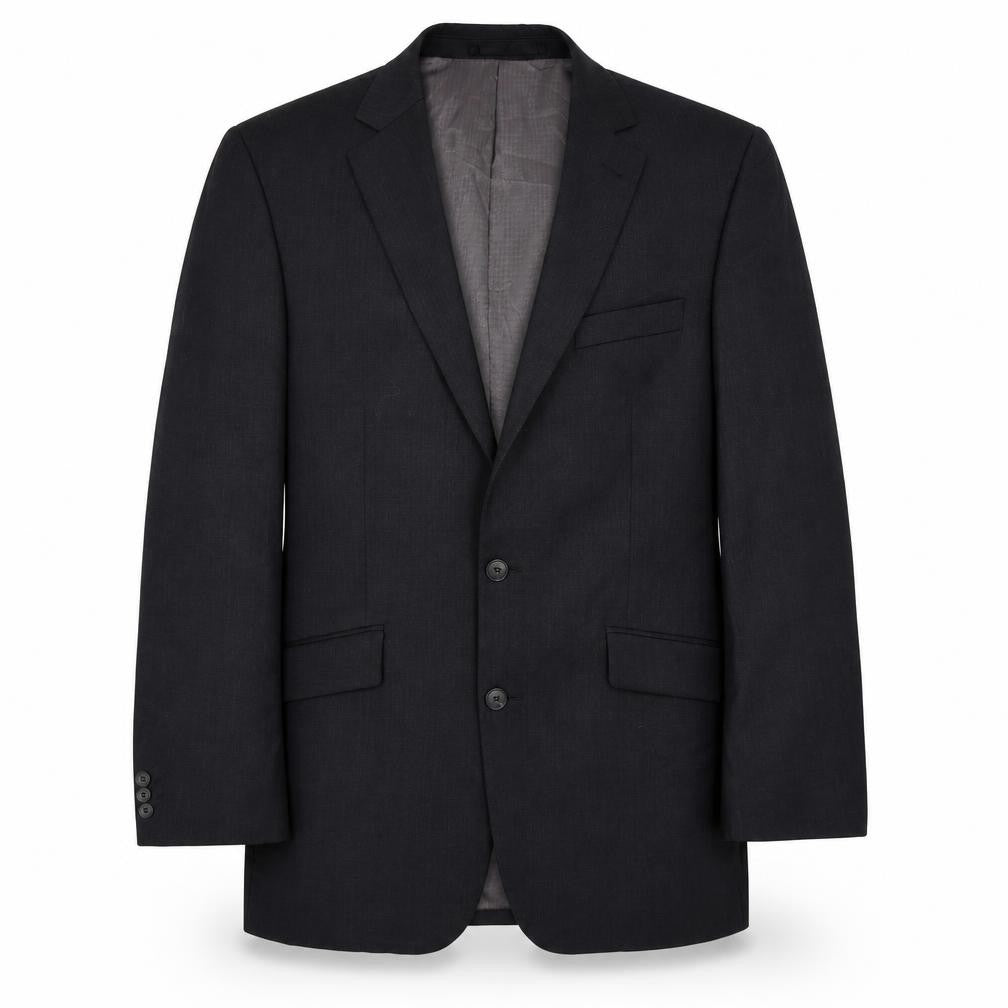 Jeff Banks Mens Grey Wool Blazer, Size 40, Regular Fit