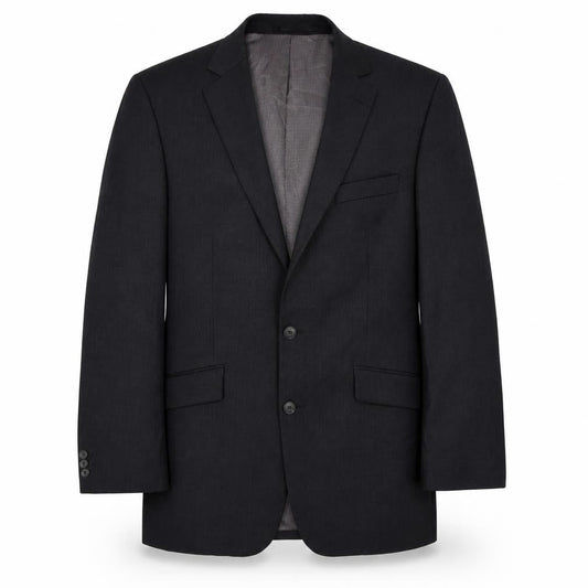 Jeff Banks Mens Grey Wool Blazer, Size 40, Regular Fit