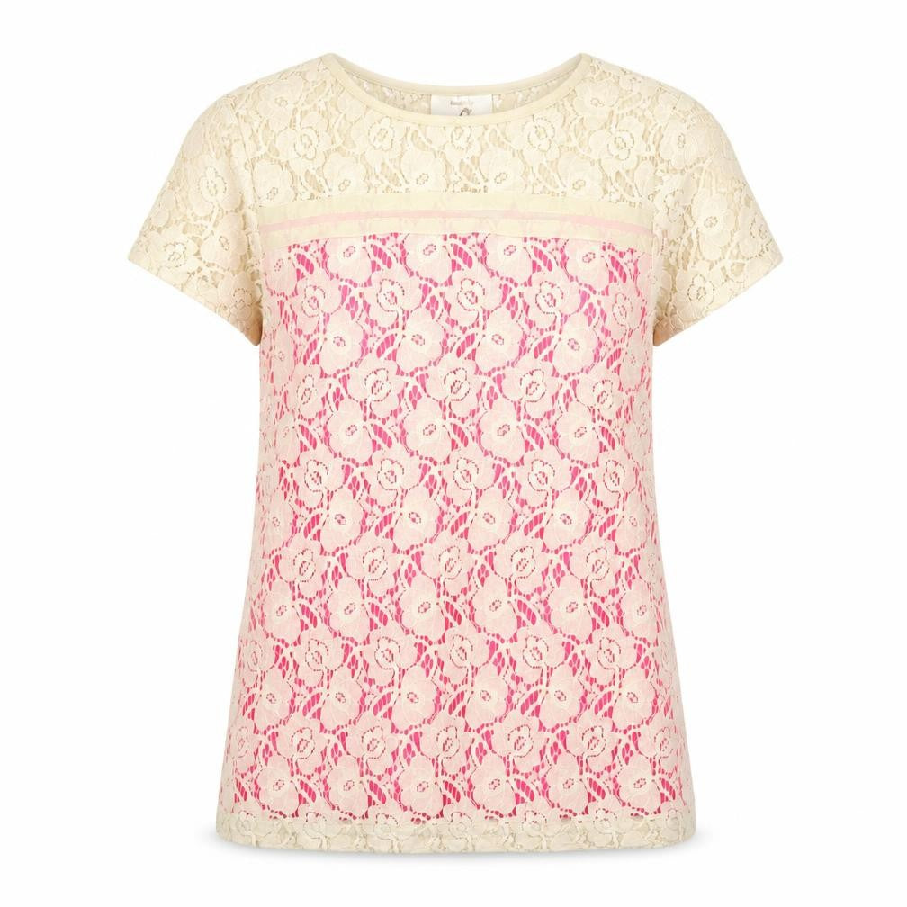 Fearne Cotton Women's Floral Lace Blouse, Size 12