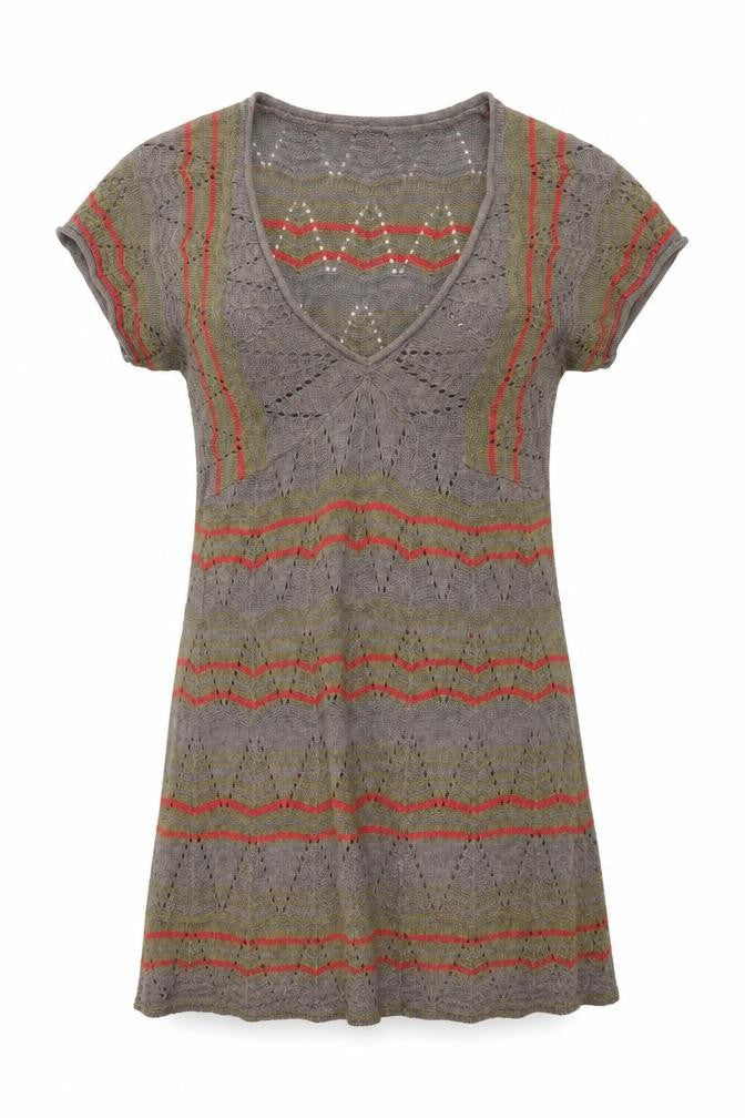 White Stuff Women's Brown V-Neck Pullover Jumper, Size 10